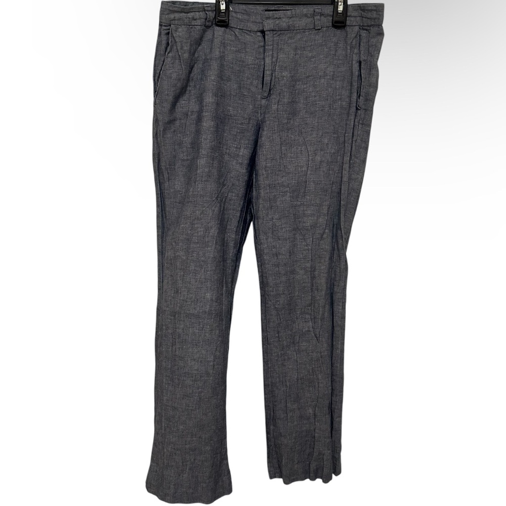 Banana Republic Women’s Martin Fit preowned linen pants size 10